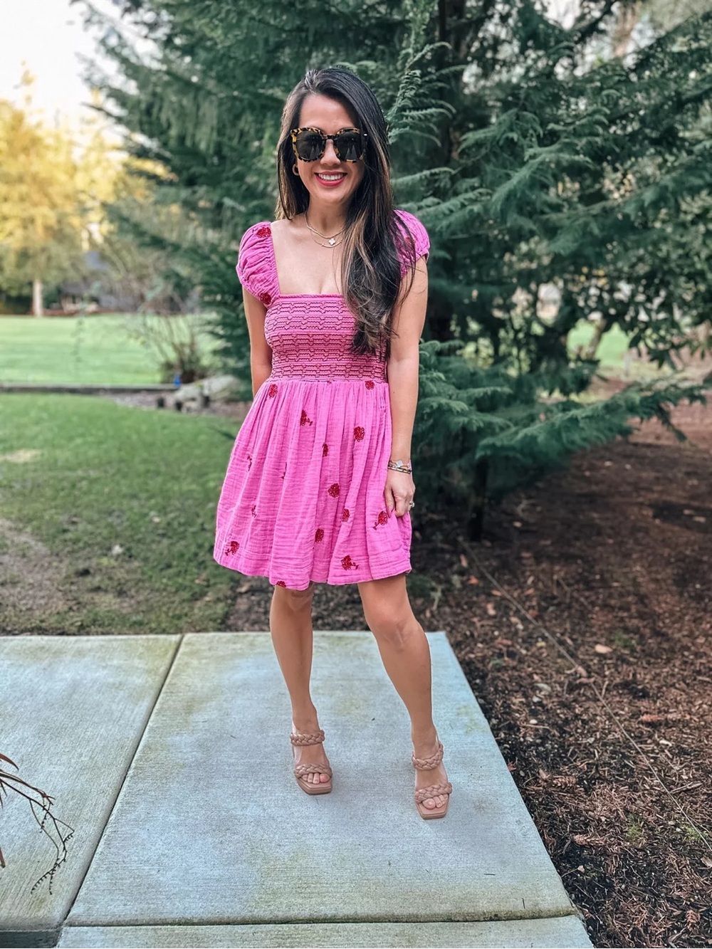 Free People Tory Embroidered Mini Dress - Picture 7 of 12